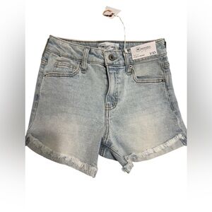 Celebrity Pink Light Wash Jean Shorts